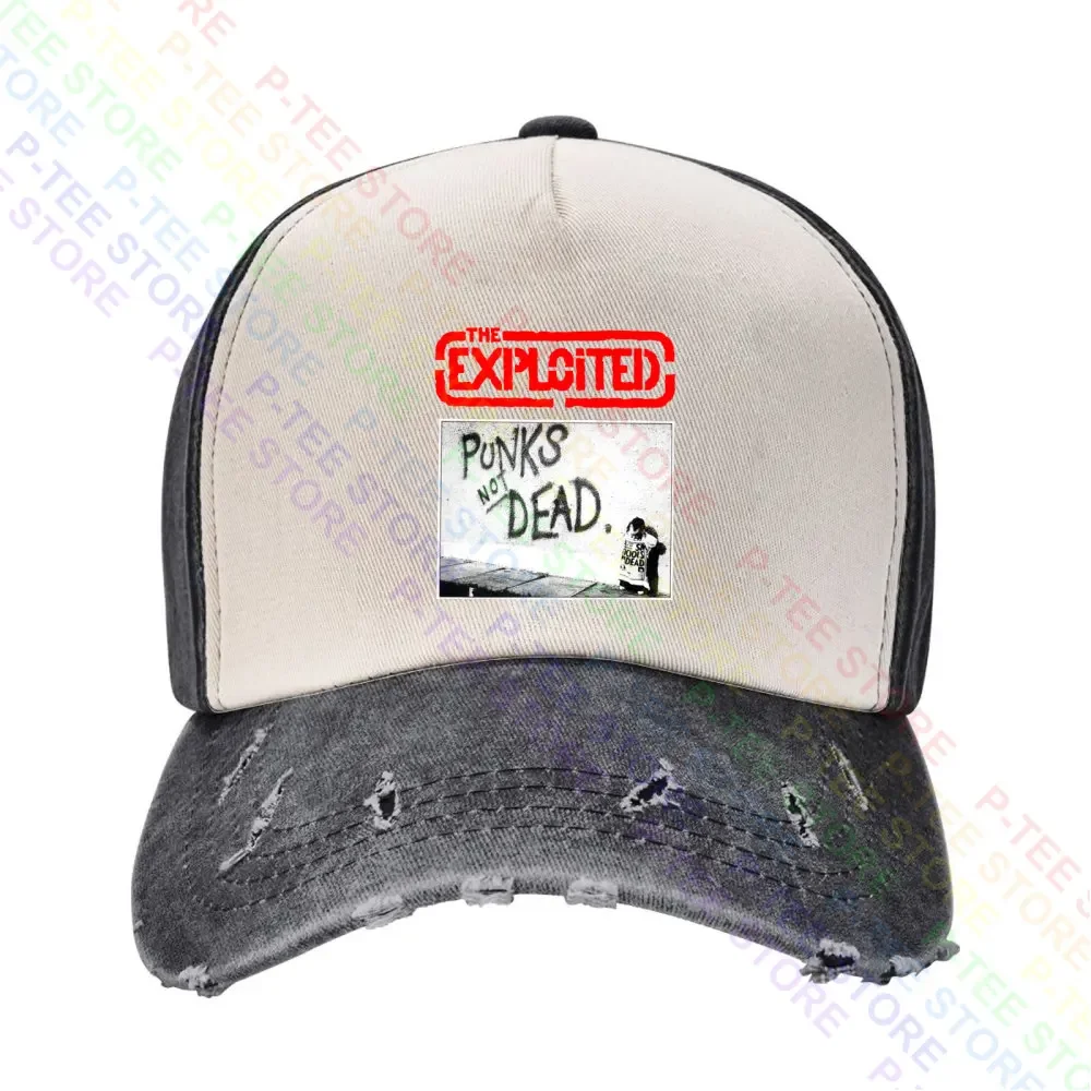 The Exploited Scottish Punk Rock Band Punks Not Dead Baseball Cap Snapback Caps Knitted Bucket Hat