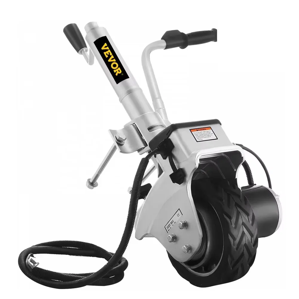 Vevor Trailer Elektromotor isierte Jockey Wheel Mover 350W 12V Caravan Boot Rad Dolly Utility Car Geländewagen Leistung 2270kg Fahrzeug last