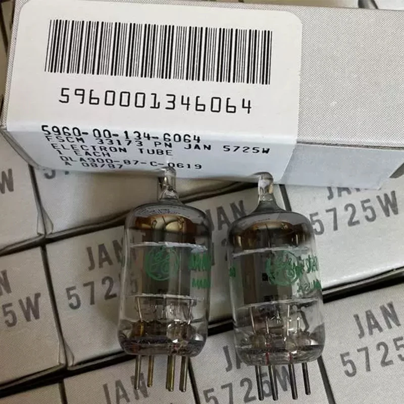 2 قطعة يناير 5725 واط 5725 فراغ أنبوب الإلكترون صمام أنبوب الإلكترونية الاقتران للصوت PreAmp استبدال مع 6Ж1п 6AK5 6K4 EF95 6J2