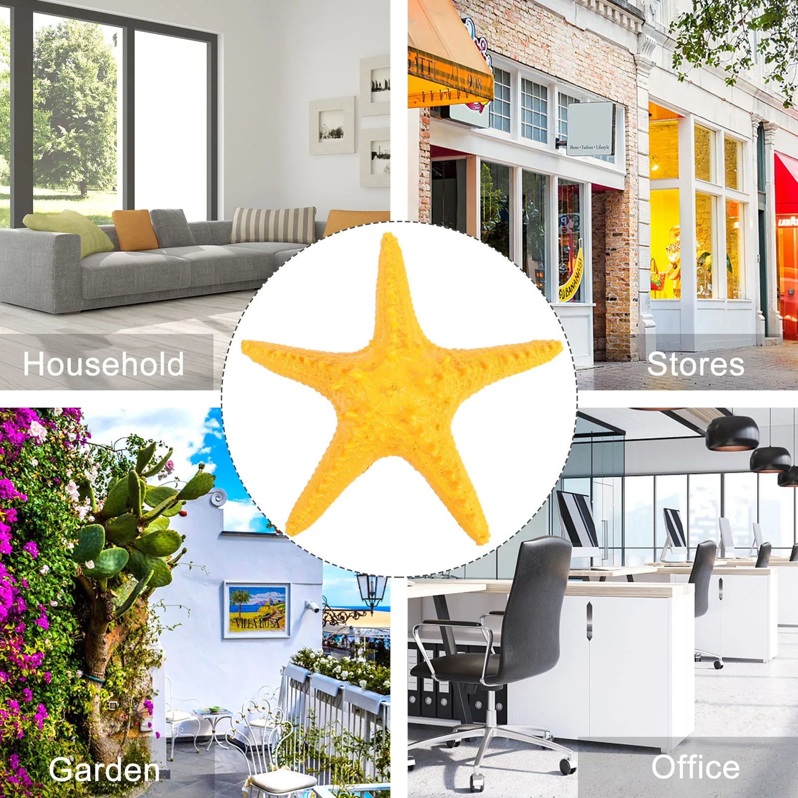 

Artificial Resin Crafts Realistic Desktop Decoration Photography Prop Fish Tank Decoration Tabletop Ornament Vivid