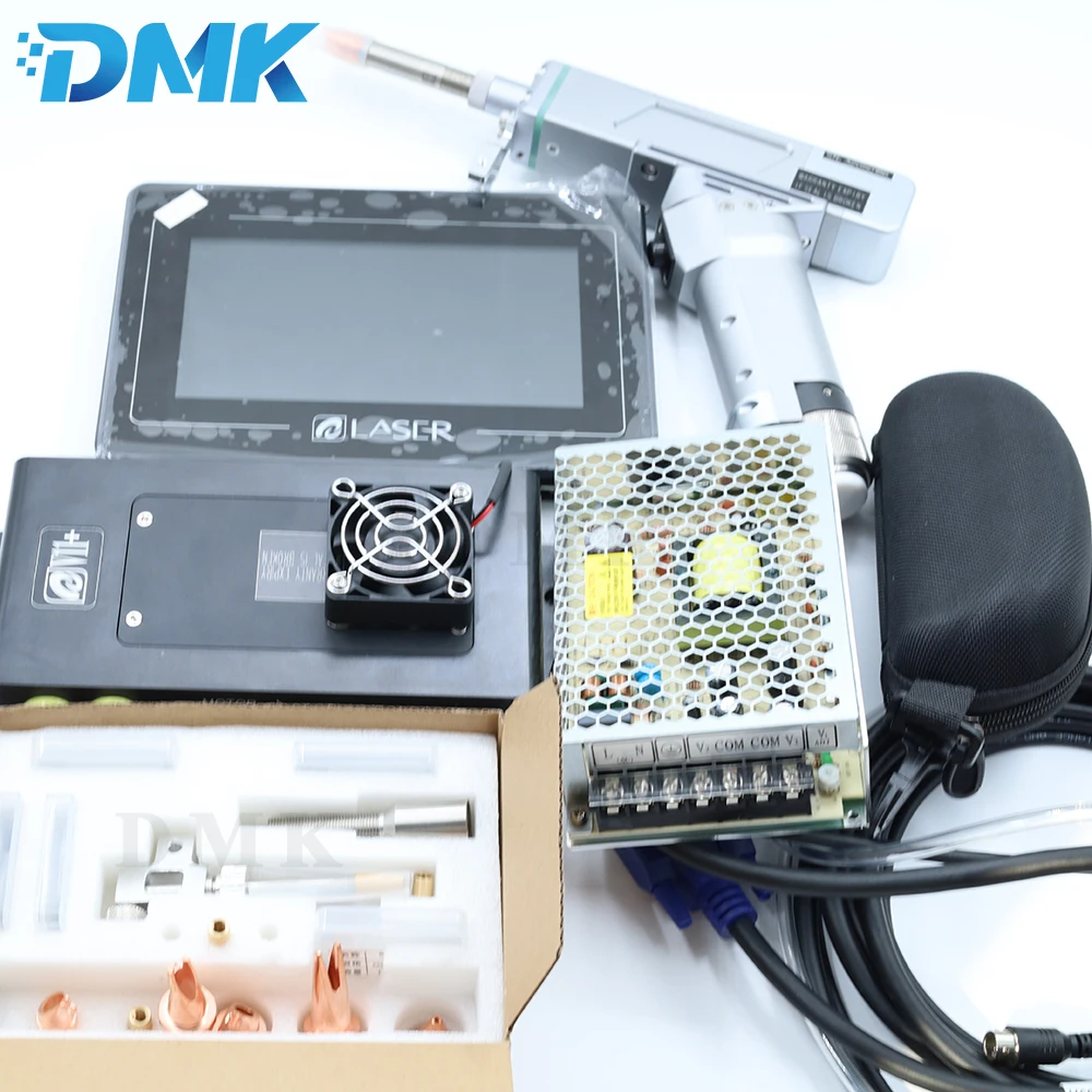 DMK Qilin DWT20 Single Wobble Handheld Fiber Laser Welding Head Light In Weight Soldering Gun