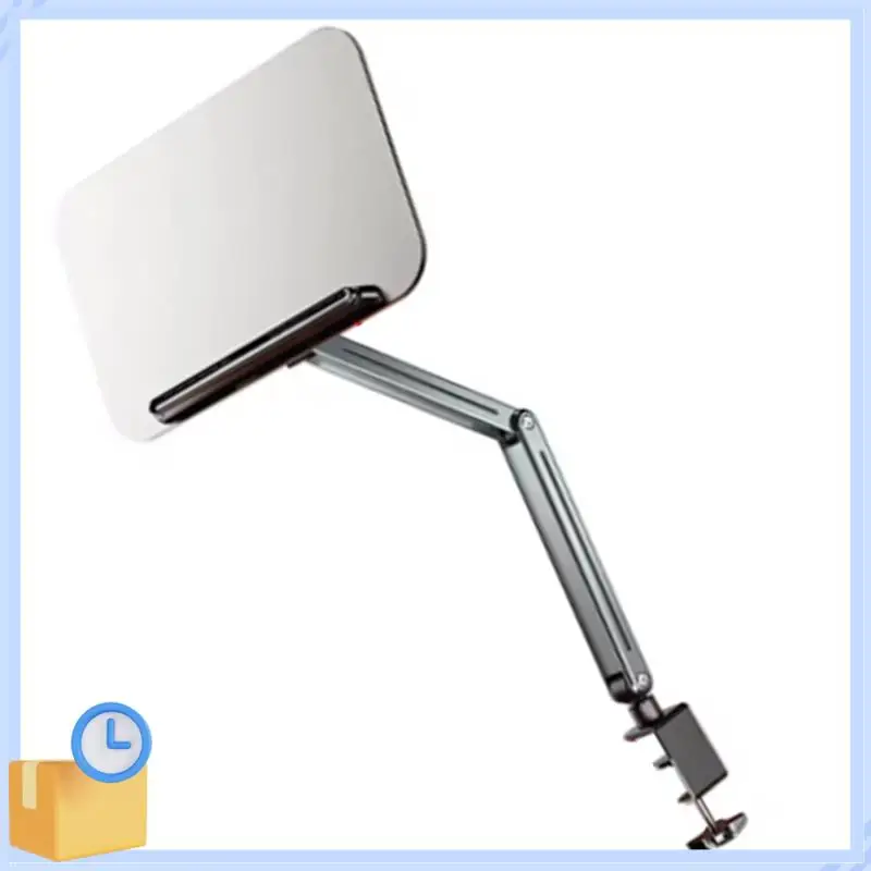 Popular Desk Clamp Book Stand For Reading Adjustable Cookbook Stand Recipe Book Holder For Laptop Tablet Recipe Textbook