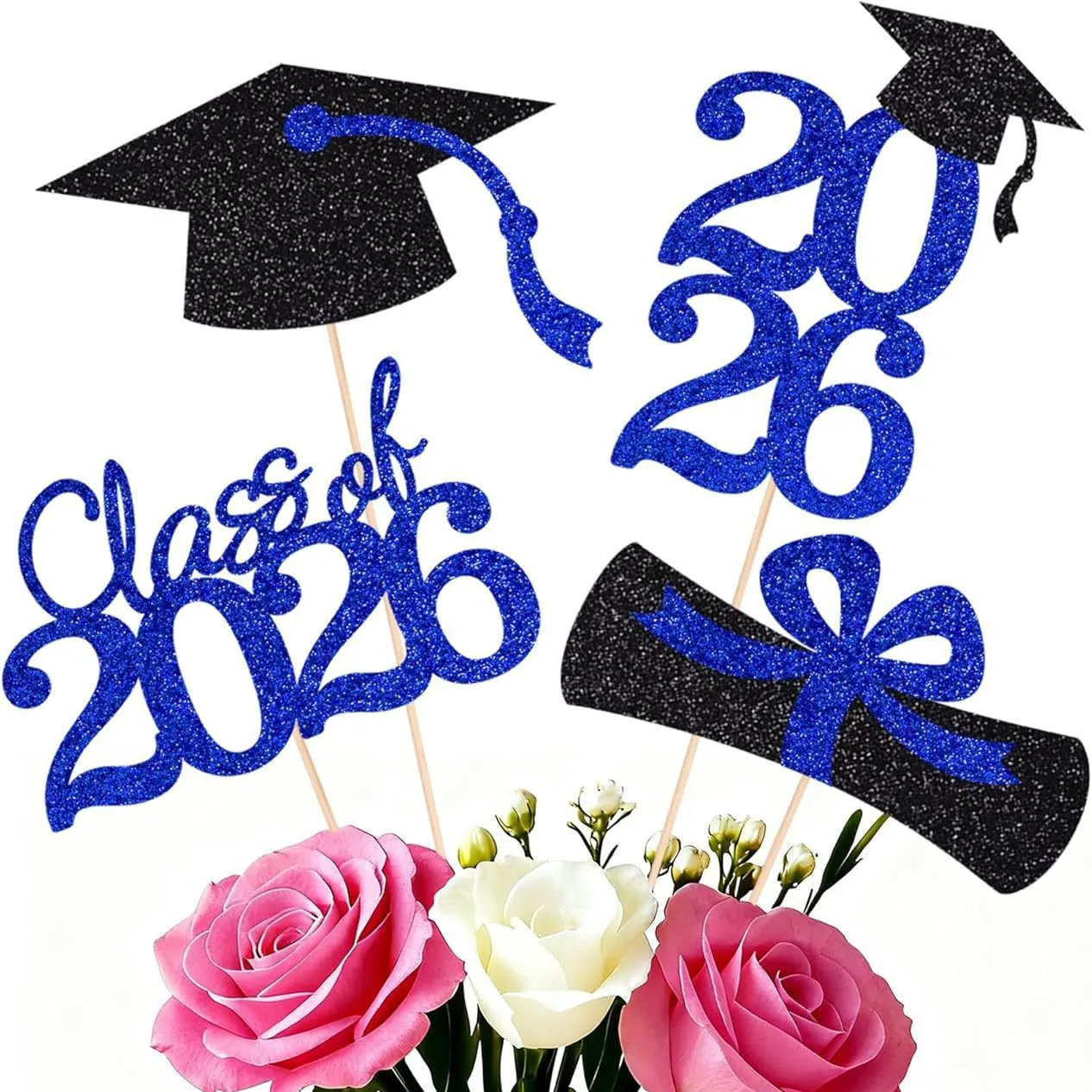 Decorações para Bolos de Formatura 2026: Topos de Bolo, Diploma e Capelo de Formatura para Festas Temáticas e Presentes de Formatura
