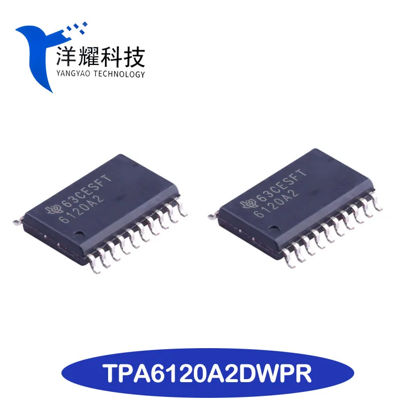 New Original TPA6120A2DWPR SOIC-20 Audio Power Amplifier Chip