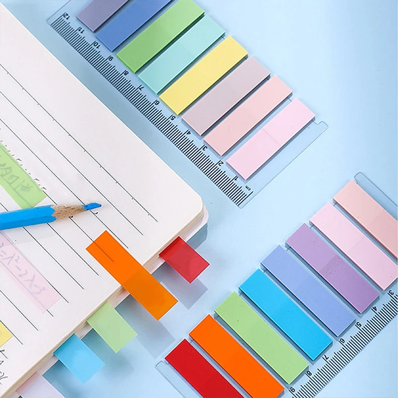 160 arkuszy/zestaw kolorowych naklejek indeksujących Moranti do oznaczania, kreatywne naklejki na artykuły papiernicze