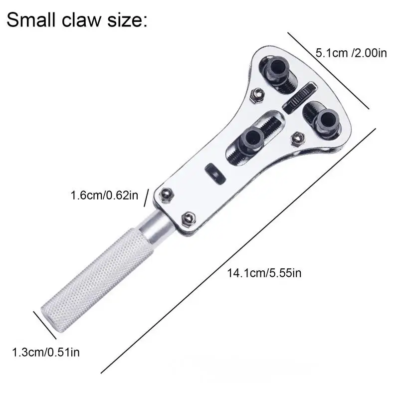 Watch Back Remover Tool Portable Watch Back Removal Tools Watch Opening Tool Watch Battery Replacement Tool For Less Than 55mm