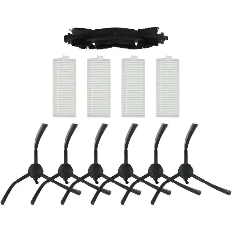 AT63-Main Roller Side Brush Filter For Botslab S8 Plus Robotic Vacuum Cleaner Replacement Parts