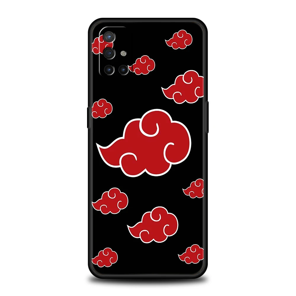 A-Akatsuki Cloud Phone Case for Oneplus 11 10T Nord N100 N10 10 7 8 9 9R 7T 8T N200 CE 2 9RT Pro 5G Silicone Cover Shell Capas