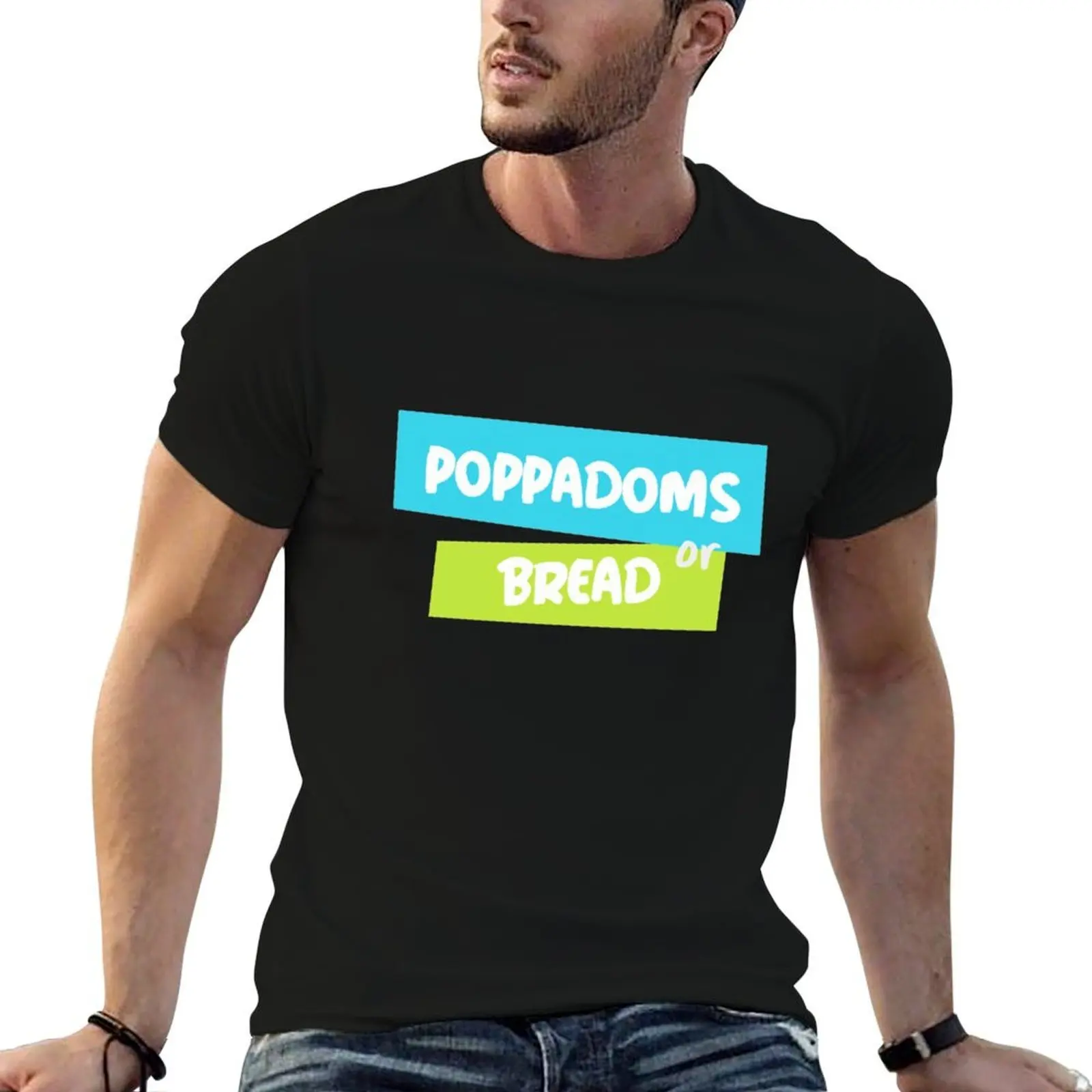 OFF MENU poppadoms or bread T-Shirt valentines boutique clothes vintage graphic tee shirts men