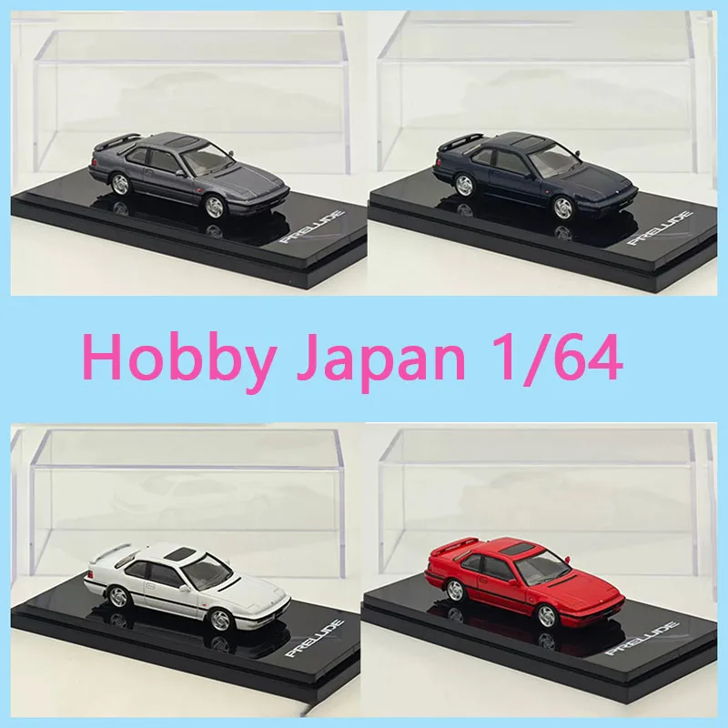 

Hobby japan 1/64 Scale PRELUDE BA5 SI TCV Regular version Alloy Car Model Static Collection Decorated Holiday Gifts