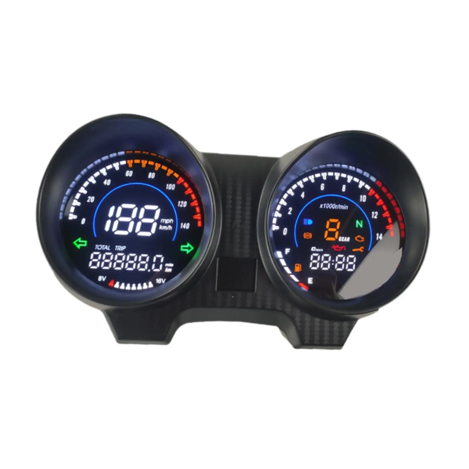 

Motorcycle Instrument Gauge Easy Installation Modification Parts Practical Digital Dashboard for CG Titan150 Fan150 Parts