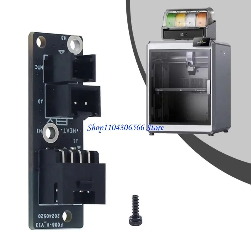 

Плата адаптера Hotend 02DD для аксессуаров для 3D-принтеров. Простая установка. Сборка адаптера Hotend. Управление теплом.