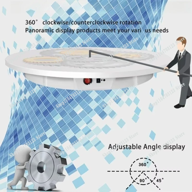 

Поворотный стол диаметром 60 см, выдерживающий нагрузку 100 кг, с вращением на 360 градусов, модель для прямых продаж с завода, с пультом дистанционного управления