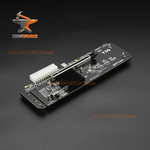 Thunderbolt 4 graphics card docking station adapts to LattePanda Sigma Type-C interface PCIe x16 card slot