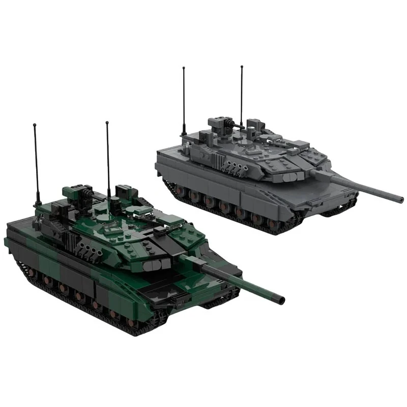 

Конструктор-головоломка «Боевой танк Leopard 2A8» времен Второй мировой войны (США), модель военной техники, игрушка для детей и фанатов, подарок