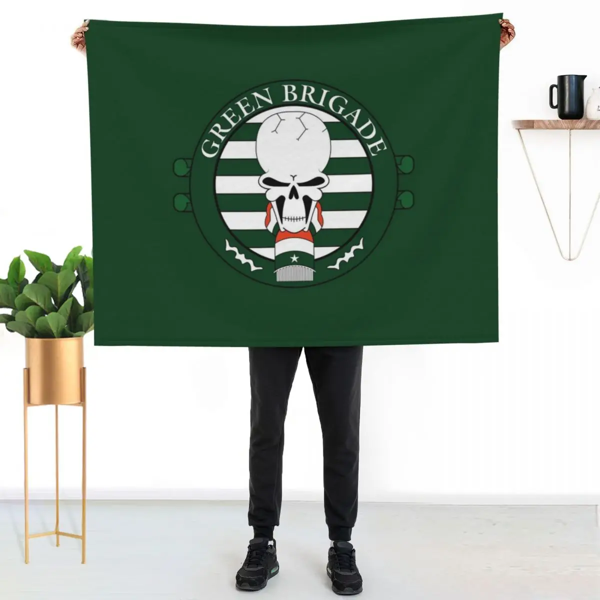 Green Brigade Throw Blanket Decoratives wednesday for winter halloween blankets ands Luxury Blankets