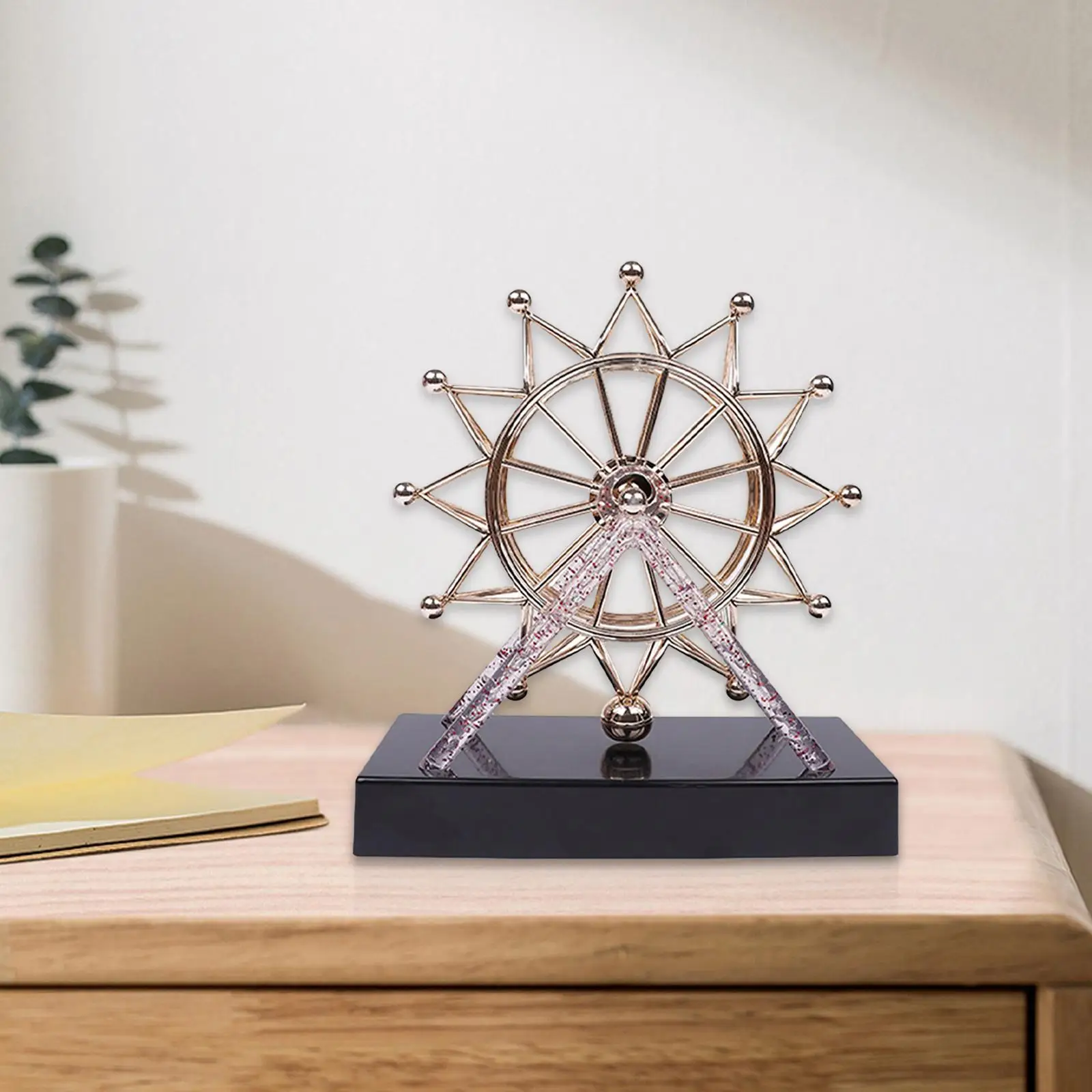 

Ferris Wheel Ornament Decor Accessories Creative Perpetual Motion Decoration for Tabletop Drawing Room Entry Home Decoration