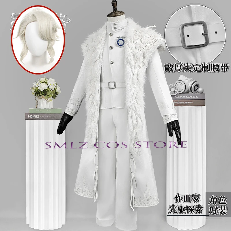 

Identity V Explore Composer Call of The Abyss Frederick Kreiburg Cosplay Costume Game Suit Halloween Party Role Play Outfit