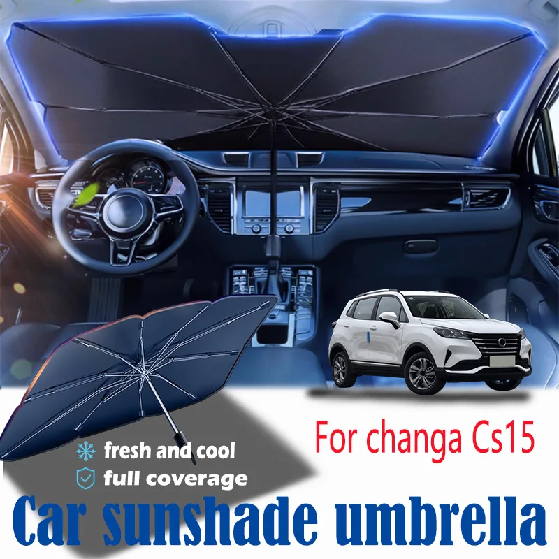 

For changan Cs15 front windshield panel, sun visor, summer accessories, heat insulation, sun shading, and sun protection