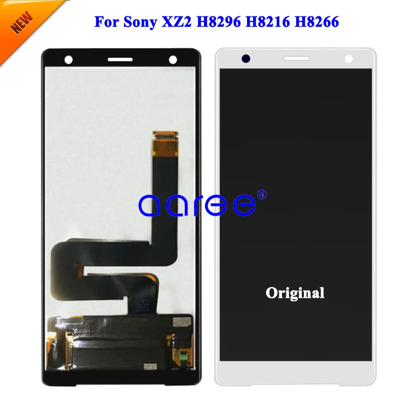 Tested Original LCD For Sony Xperia XZ2 LCD Display For Sony Xperia XZ2 H8296 H8216 H8266 Screen Touch Digitizer Assembly