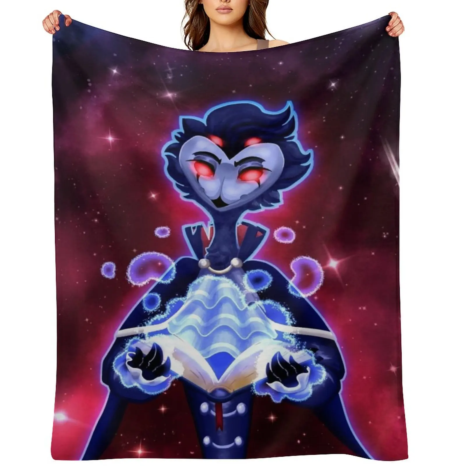 

Helluva Boss Stolas Throw Blanket Fashion Sofas warm for winter Extra Large Throw Thermal Blankets