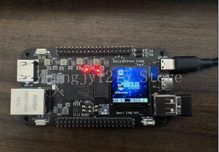 ZYNQ 7020 FPGA Minimum System Development Board Core Board  Smart Zynq SP2 Square Screen
