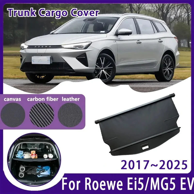 Car Trunk Curtain Cover For Roewe Ei5 MG5 EV SW EP22 2017~2025 Retractable Storage Trunk Rack Partition Shelter Auto Accessories