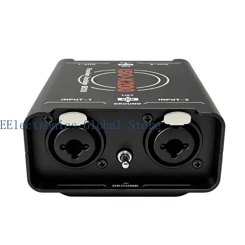 462B 2-Channel XLR Current Sound Noise Isolator for Balanced XLR Studio Way