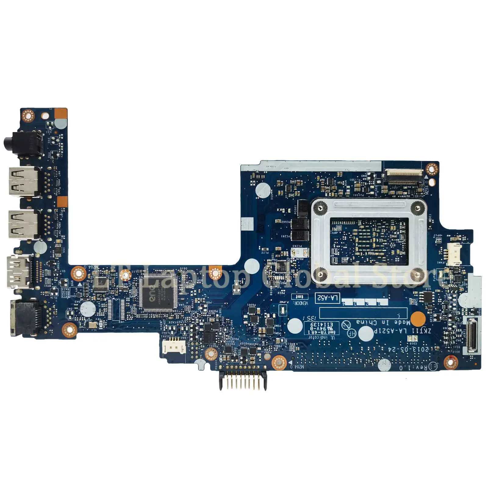 LA-A521P Notebook Mainboard For HP Pavilion 11-E 744185-001 744189-001 Laptop Motherboard A4-1250 AMD CPU DDR3