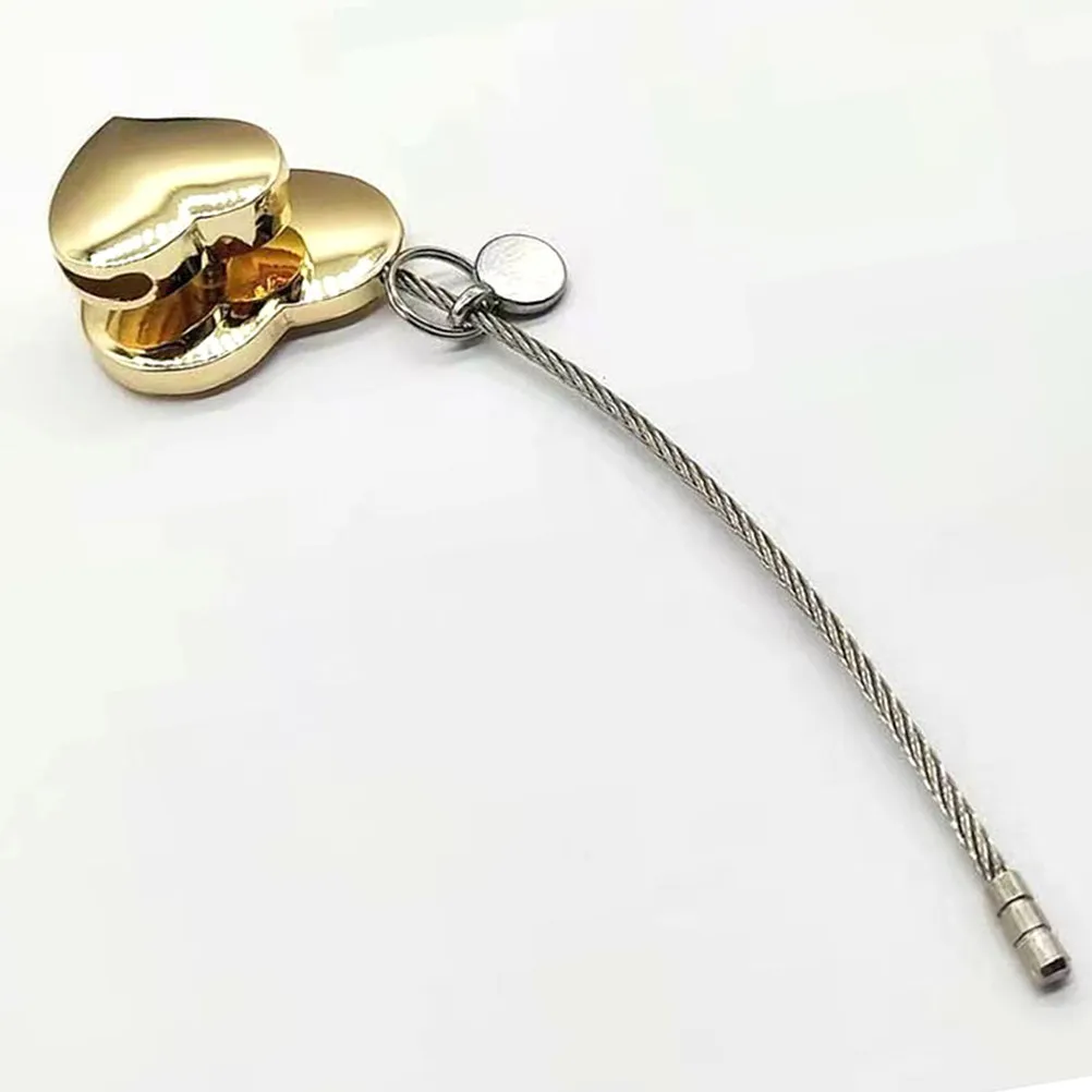 Metal Double Heart Keychain Fine Crafted Holder Heart Key For Keychain For Purse Christmas Stocking Stuffers
