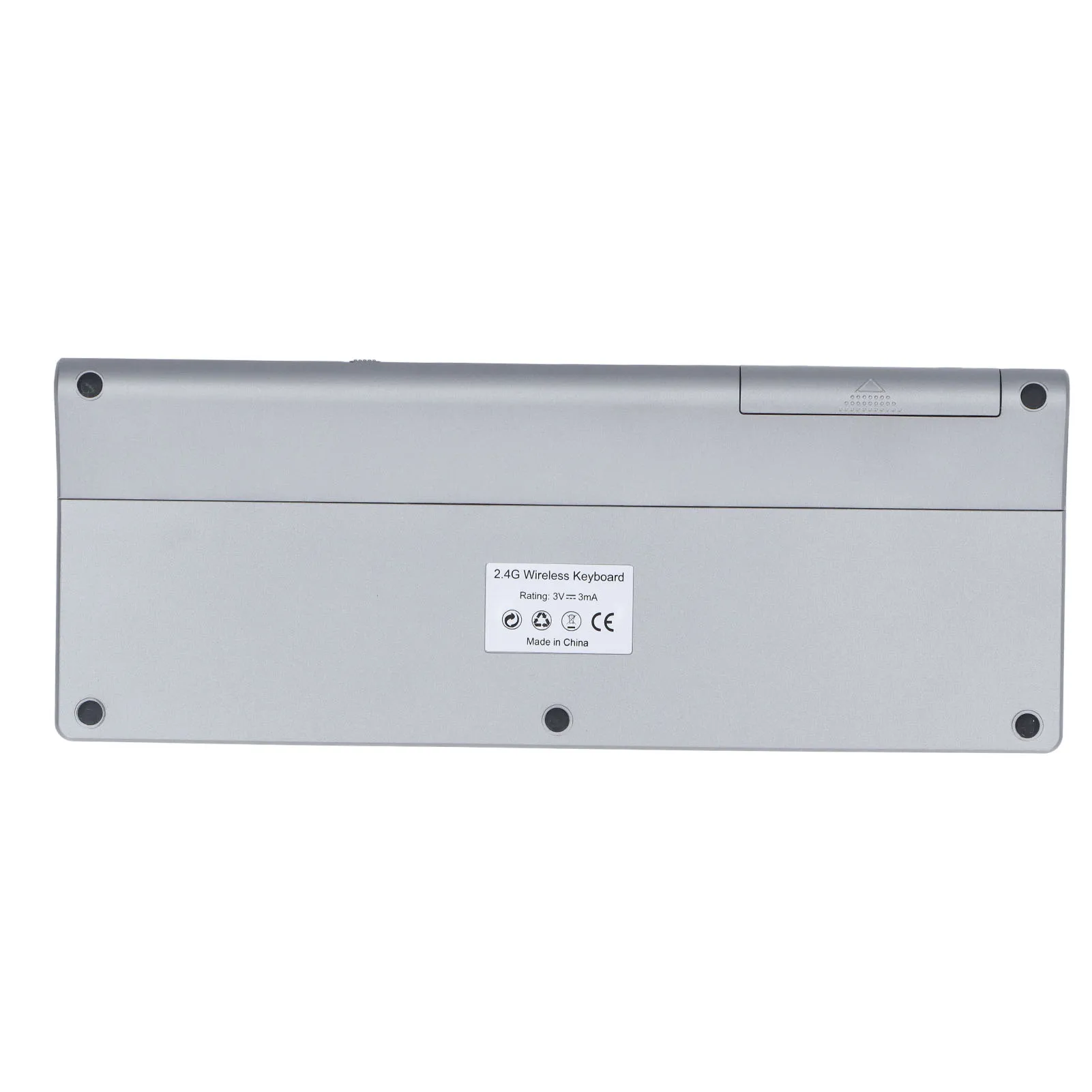 لوحة مفاتيح لاسلكية تعمل باللمس مع لوحة مفاتيح رقمية ، لوحة مفاتيح صغيرة محمولة رفيعة للغاية للكمبيوتر الشخصي ، كمبيوتر محمول ، كمبيوتر ، تلفزيون ، 59 مفتاحًا ،