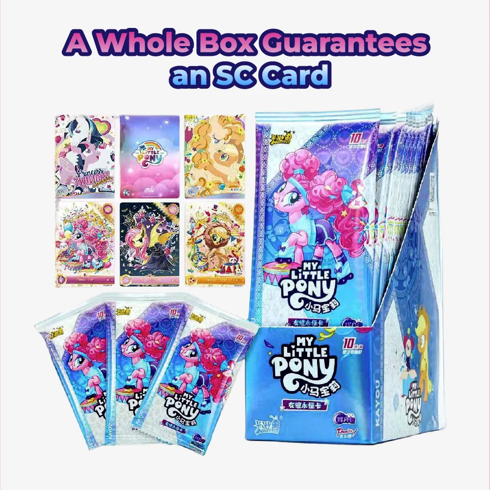 

My Little Pony Moonlight Pack Vol.5: SC SGR Princess Theme LSR Collector Cards - Official Licensed Blind Box