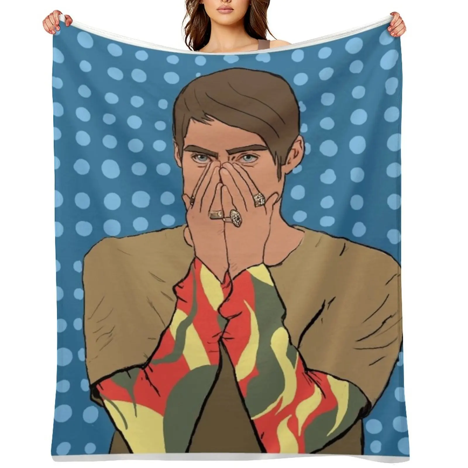 

SNL Stefon Throw Blanket Luxury Thicken Polar Summer Sofas Blankets