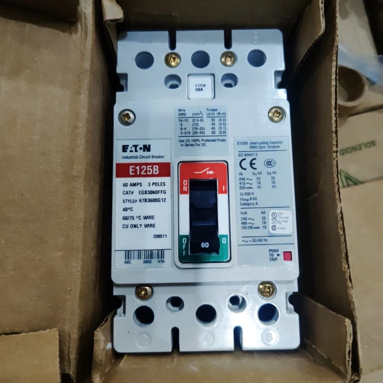 

EATON EGB3060FFG E125B 60A 3P
