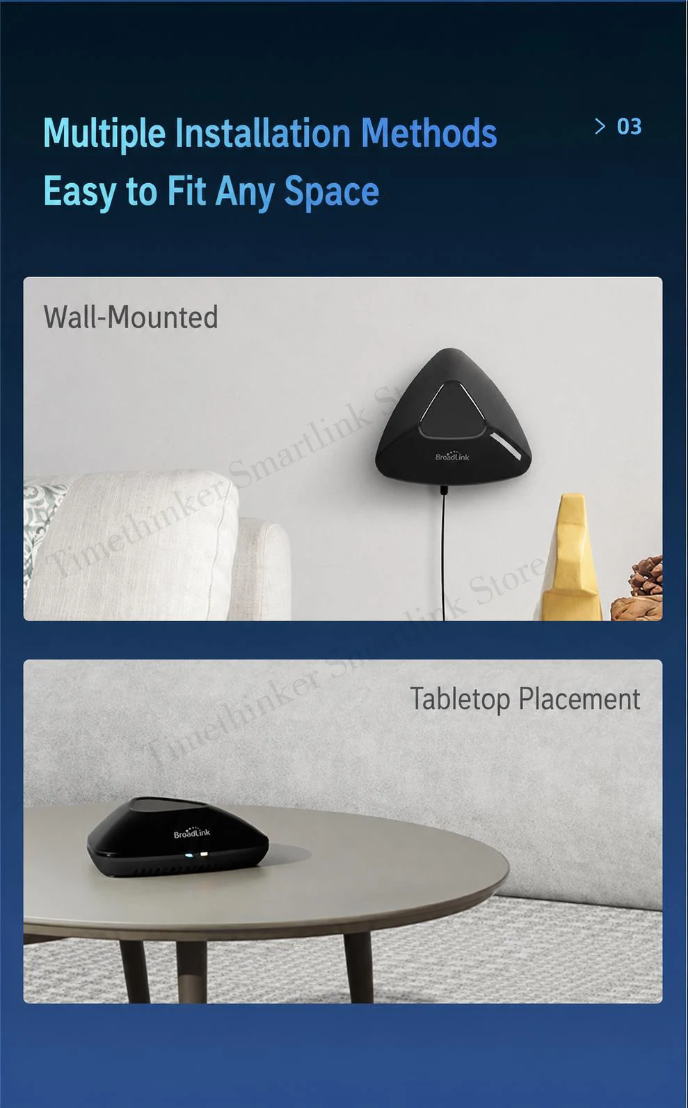 Broadlink RM MAX Hub Upgrade-Version Smart Home Matter WiFi BLE Universalfernbedienung für IR/RF-Geräte für Alexa Google Home HomeKit – Detail 15