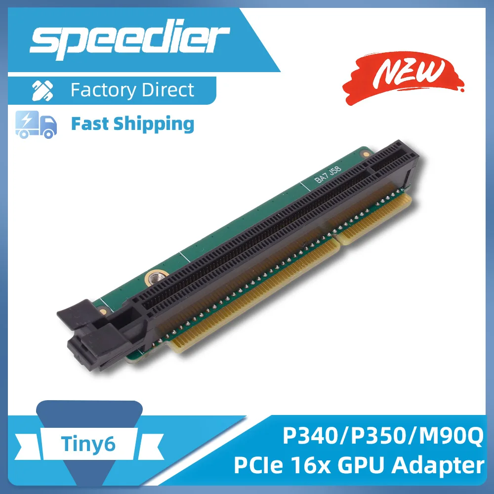 Tiny6 Version P340 P350 M90Q 5C50W00877 Adapter Card PCI-E X16 Graphics Card Riser