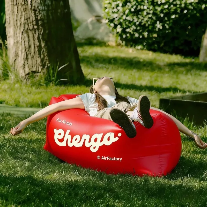 Spring Outing Inflatable Photo-taking Props Inflatable Inflatable Sofa Lounging Nice Outdoor Furniture Opblaasbaar ZYCQSF