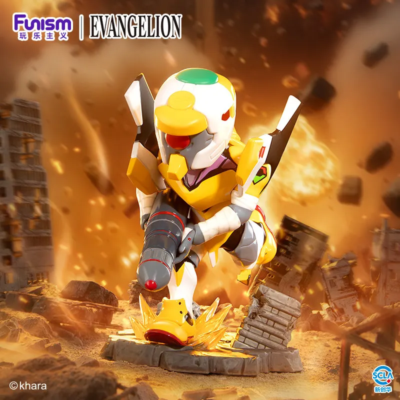 2026 Funism Neon Genesis Evangelion Eva Repair Plan Series Blind Box Figures Desktop Decoration Toy Boy's Birthday Gift new view 4