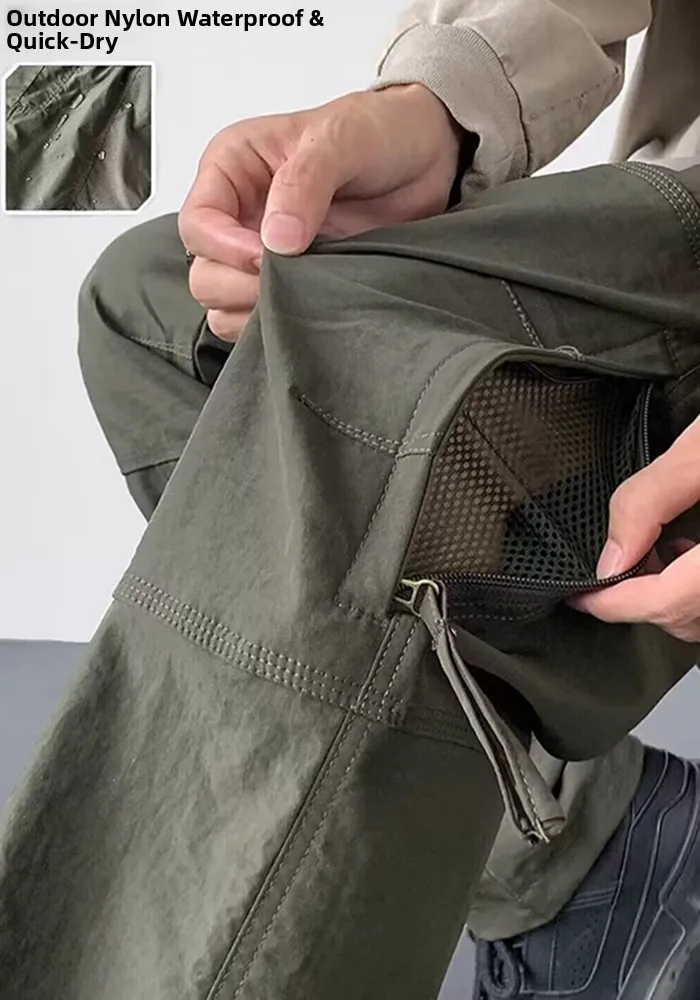 

Military een Men's Nylon Waterproof Workwear Trousers Outdoor Tactical Hiking Pants Breathable Casual Pants Autumn Faion