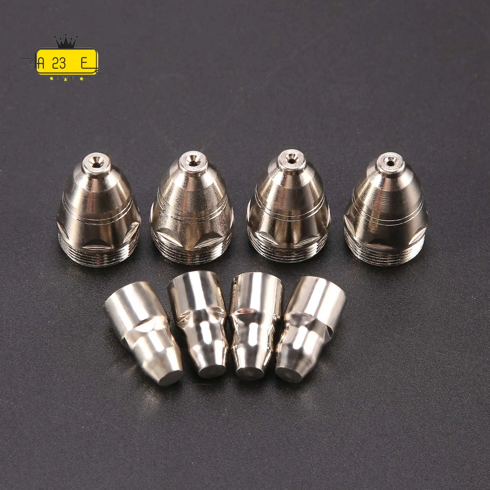 

A23E-20Pcs P80 Plasma Cutting Torch Consumable Cutting CNC 80A P80 Plasma Torch Tip Electrode Nozzle