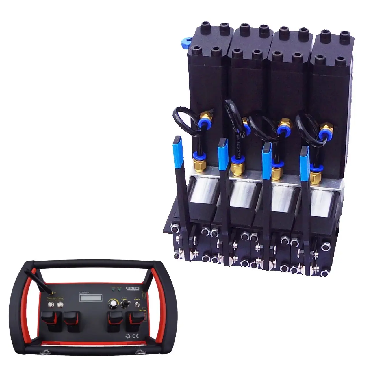 

TTS 4 motor crane wireless remote control radio Truck Cranes