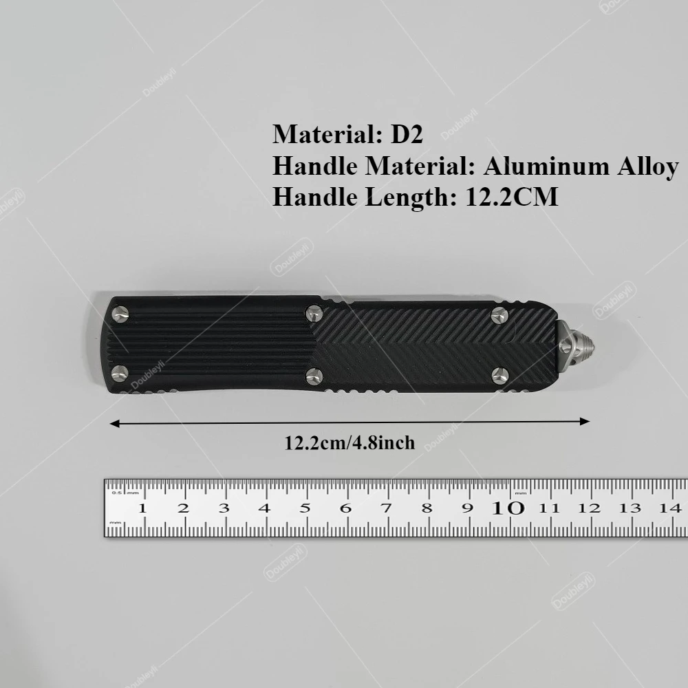 Every Day Carry Lightweight Micro UT-90 Knife Compact Practical Outdoor Camping Cutting Knife Aluminum Alloy Handle D2 Steel Pocket Knife image 6