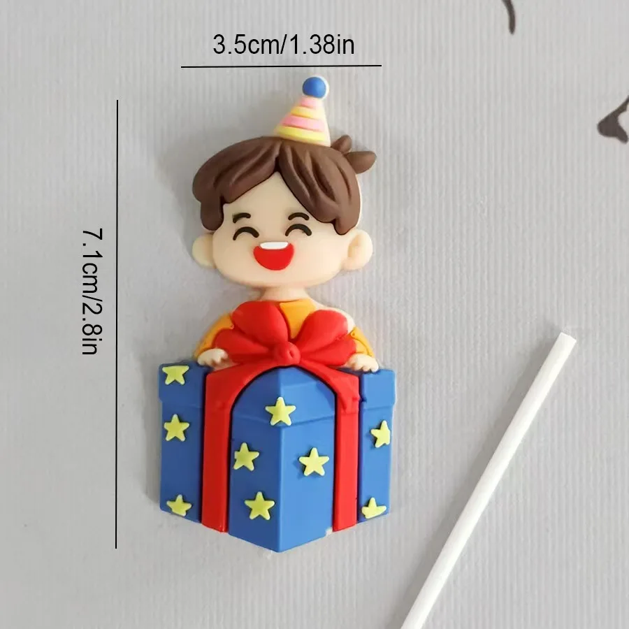 Kreative, niedliche Geschenkboxen für Jungen und Mädchen, Kuchendekorationen und Dekorationen zum Kindertag, Geburtstagsgeschenke, Partyzubehör. – Detail 3