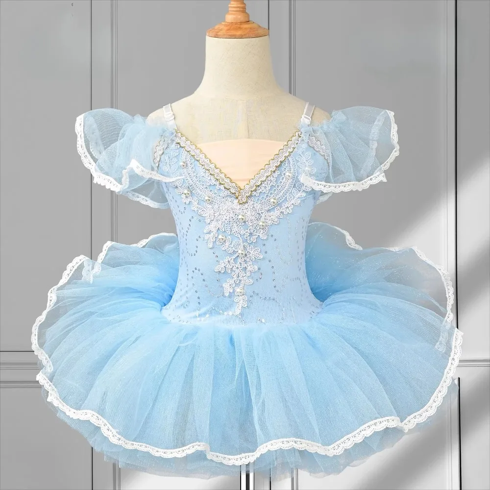 Kids Clothes Princess Summer Children Clothing Party Leotards for Girls Dress Ballet Tutu Dance Wear Stage Costumes Performance