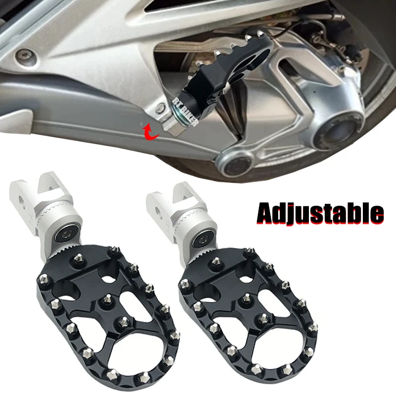 

For BMW R850GS R850 GS R 850GS R 850 GS 1998-2000 Motorcycle Front&Rear Footrest Adjustable Foot Pegs Rotatable Foot Pegs Rest