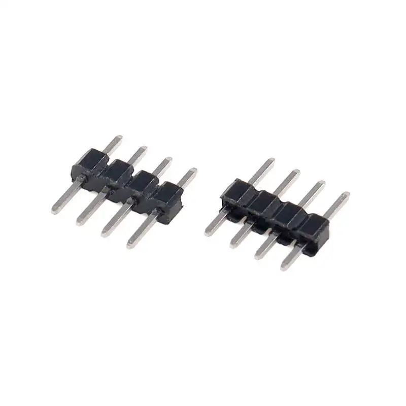 20 Stück 2,0 mm Einreihiger Gerader Stiftleisten-Stecker 1*2P 3P 4P 5P 6P 7P 8P 10P 20P 40P Kupfer – Detail 5