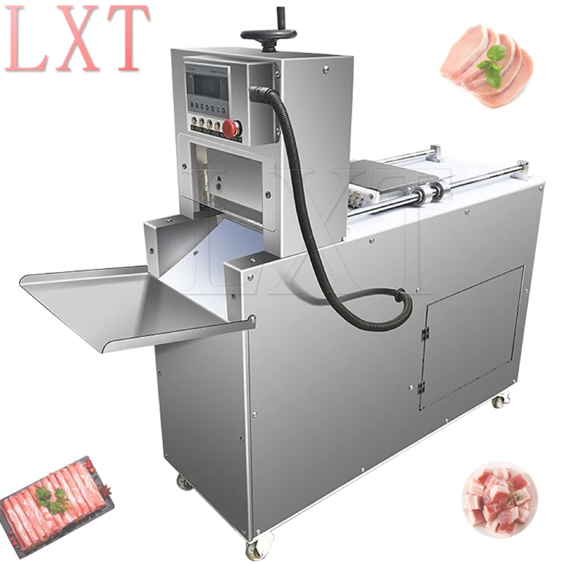 

Electric Meat Slicer Mutton Roll Machine Freezing Beef Lamb Cutting Machine Stainless Steel CNC Double Cut Lamb Roll Machine