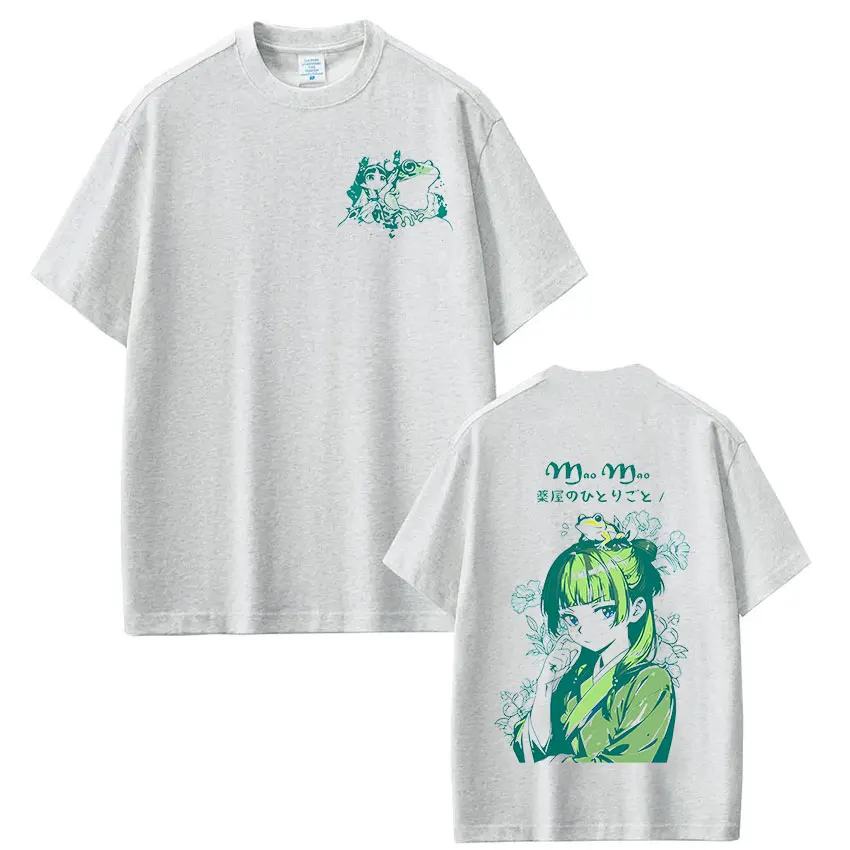 Japanisches Anime-T-Shirt „The Apothecary Diaries Maomao“ für Herren und Damen, lässige, übergroße T-Shirts mit kurzen Ärmeln, Tops, Streetwear – Detail 6