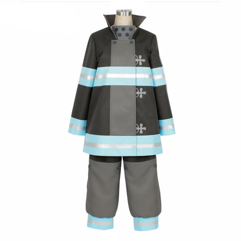 

Fire Force Enen No Shouboutai Arthur Boyle Tamaki Kotatsu Shinra Kusakabe Team Uniform Halloween Cosplay Costume