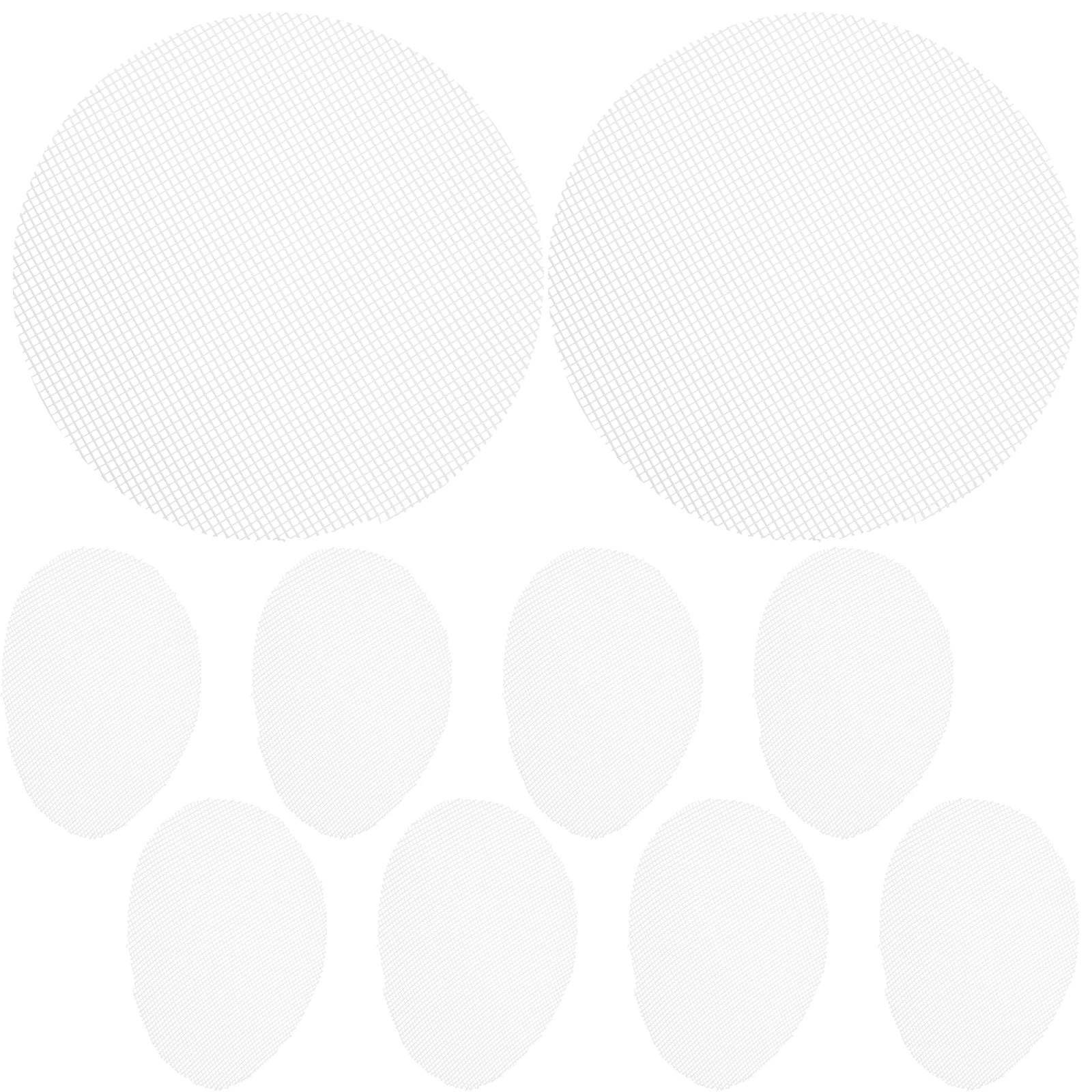 

20pcs Drainage Mesh Pad Bonsai Pot Bottom Grid Mat Anti Soil Loss For Flower Plant Pots Planter Insert Plastic